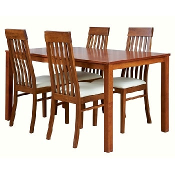 Dining Set with 4 Chairs